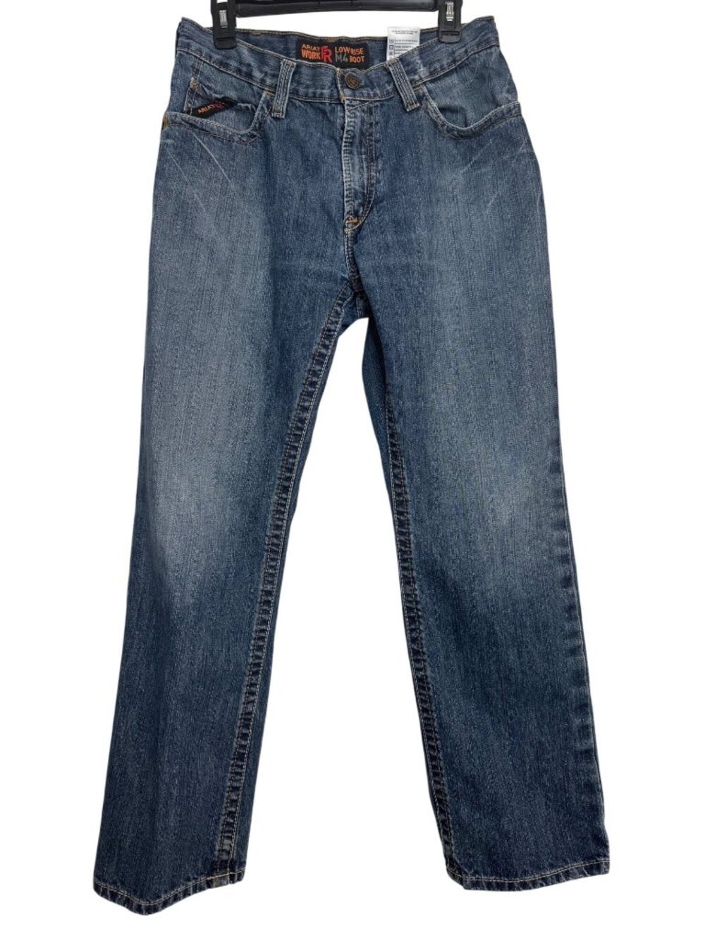 Ariat Work 33/32 FR M4 Low Rise Jeans Boot Cut Men's